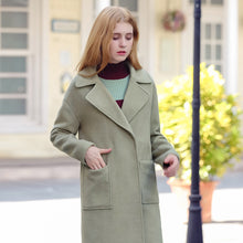 Load image into Gallery viewer, Winter 2018 New Woman's Wear Long-style Wool Suit 97030