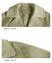 Load image into Gallery viewer, Winter 2018 New Woman's Wear Long-style Wool Suit 97030