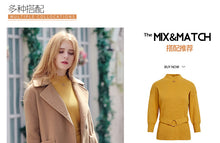 Load image into Gallery viewer, Winter 2018 New Woman's Wear Long-style Wool Suit 97030