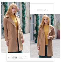 Load image into Gallery viewer, Winter 2018 New Woman's Wear Long-style Wool Suit 97030