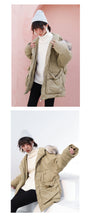 Load image into Gallery viewer, [Clearance Seconds Kill 266 Yuan, No Refund, No Exchange] Fox Wool Collar Loose White Duck Down Jacket Female 3029
