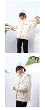 Load image into Gallery viewer, Short-term loose alphabet worker leisure cotton-padded woman 3033