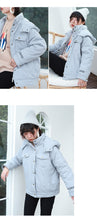 Load image into Gallery viewer, Short-term loose alphabet worker leisure cotton-padded woman 3033