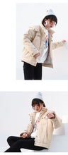 Load image into Gallery viewer, Short-term loose alphabet worker leisure cotton-padded woman 3033