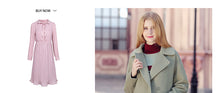 Load image into Gallery viewer, Winter 2018 New Woman's Wear Long-style Wool Suit 97030