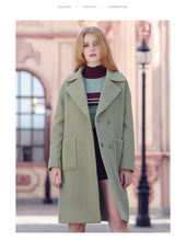 Load image into Gallery viewer, Winter 2018 New Woman's Wear Long-style Wool Suit 97030