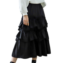 Load image into Gallery viewer, White Horse Women's Wear Summer 2019 Korean Cake Half-length Skirt