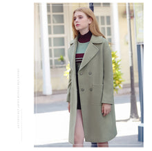 Load image into Gallery viewer, Winter 2018 New Woman's Wear Long-style Wool Suit 97030