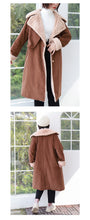 Load image into Gallery viewer, "Clearance seconds kill 216 times without refund or change" fur collar fur inside loose long cotton-padded clothes 3062 women
