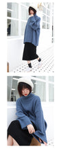 Load image into Gallery viewer, "Clearance seconds kill 86 yuan does not return and does not change" high collar rabbit velvet padded sweater base sweater 8899