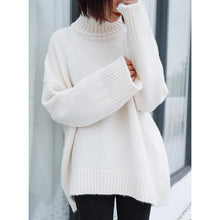 Load image into Gallery viewer, "Clearance seconds kill 86 yuan does not return and does not change" high collar rabbit velvet padded sweater base sweater 8899