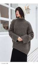 Load image into Gallery viewer, "Clearance seconds kill 86 yuan does not return and does not change" high collar rabbit velvet padded sweater base sweater 8899