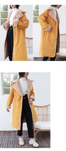 Load image into Gallery viewer, "Clearance seconds kill 216 times without refund or change" fur collar fur inside loose long cotton-padded clothes 3062 women