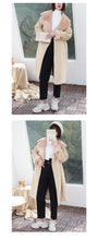 Load image into Gallery viewer, "Clearance seconds kill 216 times without refund or change" fur collar fur inside loose long cotton-padded clothes 3062 women
