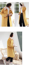 Load image into Gallery viewer, 2019 new Korean version of loose short rabbit fur one thickened cotton-padded jacket women's long wool collar cotton-padded clothes a generation of hair