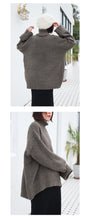 Load image into Gallery viewer, "Clearance seconds kill 86 yuan does not return and does not change" high collar rabbit velvet padded sweater base sweater 8899