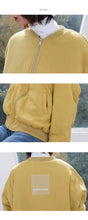 Load image into Gallery viewer, 2018 New Baseball Coat Female Winter Korean Embroidered Short Rabbit Plush Plus Thick Little Jacket 3060