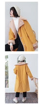 Load image into Gallery viewer, "Clearance seconds kill 216 times without refund or change" fur collar fur inside loose long cotton-padded clothes 3062 women
