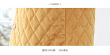 Load image into Gallery viewer, 2019 new Korean version of loose short rabbit fur one thickened cotton-padded jacket women's long wool collar cotton-padded clothes a generation of hair