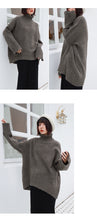 Load image into Gallery viewer, "Clearance seconds kill 86 yuan does not return and does not change" high collar rabbit velvet padded sweater base sweater 8899