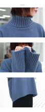 Load image into Gallery viewer, "Clearance seconds kill 86 yuan does not return and does not change" high collar rabbit velvet padded sweater base sweater 8899