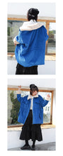 Load image into Gallery viewer, Corduroy jacket, rabbit hair collar, thicker cotton overcoat 3051