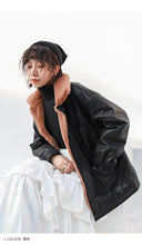 Load image into Gallery viewer, Leather women's short 2018 winter wild loose velvet mink coat motorcycle jacket 3071