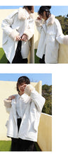 Load image into Gallery viewer, Corduroy jacket, rabbit hair collar, thicker cotton overcoat 3051