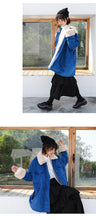 Load image into Gallery viewer, Corduroy jacket, rabbit hair collar, thicker cotton overcoat 3051