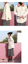 Load image into Gallery viewer, Leather women's short 2018 winter wild loose velvet mink coat motorcycle jacket 3071