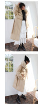 Load image into Gallery viewer, In the winter of 2018, the new Korean version of fur collar hooded down jacket women thickened white duck down long down jacket women 3038