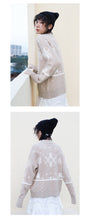 Load image into Gallery viewer, "Clearance seconds kill 76 yuan not to return not to change" fawn sweater women loose round neck pullover sweater 1806