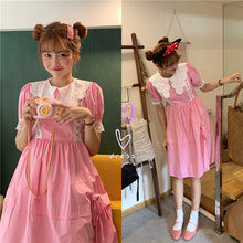 Load image into Gallery viewer, 2019 New Girl Dress Ghost Horse Girl Chic Retro-aged Butterfly Knot Clothes 8642