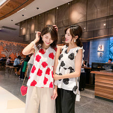 Load image into Gallery viewer, Summer suit women 2019 new net red temperament doll shirt pants small two-piece western style age-reducing pants