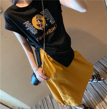 Load image into Gallery viewer, Summer 2019 new suit female design lantern skirt skirt+pop print split coat 9938