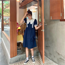 Load image into Gallery viewer, 2019 New Girl Dress Ghost Horse Girl Chic Retro-aged Butterfly Knot Clothes 8642