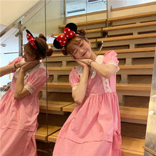 Load image into Gallery viewer, 2019 New Girl Dress Ghost Horse Girl Chic Retro-aged Butterfly Knot Clothes 8642
