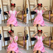 Load image into Gallery viewer, 2019 New Girl Dress Ghost Horse Girl Chic Retro-aged Butterfly Knot Clothes 8642