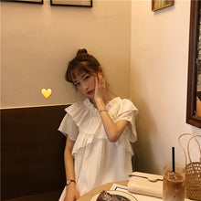 Load image into Gallery viewer, 2019 new women's bright shoulder dress changeable fairy waist slim temperament skirt