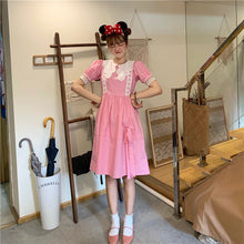 Load image into Gallery viewer, 2019 New Girl Dress Ghost Horse Girl Chic Retro-aged Butterfly Knot Clothes 8642