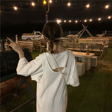 Load image into Gallery viewer, Printed short sleeve+avocado vest dress backless two-piece 5861-2