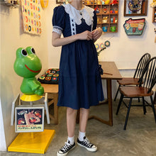 Load image into Gallery viewer, 2019 New Girl Dress Ghost Horse Girl Chic Retro-aged Butterfly Knot Clothes 8642