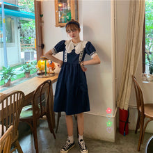 Load image into Gallery viewer, 2019 New Girl Dress Ghost Horse Girl Chic Retro-aged Butterfly Knot Clothes 8642