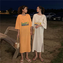 Load image into Gallery viewer, Printed short sleeve+avocado vest dress backless two-piece 5861-2