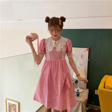 Load image into Gallery viewer, 2019 New Girl Dress Ghost Horse Girl Chic Retro-aged Butterfly Knot Clothes 8642