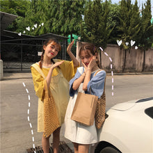Load image into Gallery viewer, 2019 new ladies striped T-shirt+black strap wide leg shorts two-piece 8850