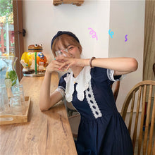 Load image into Gallery viewer, 2019 New Girl Dress Ghost Horse Girl Chic Retro-aged Butterfly Knot Clothes 8642