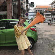 Load image into Gallery viewer, 2019 new ladies striped T-shirt+black strap wide leg shorts two-piece 8850