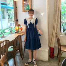 Load image into Gallery viewer, 2019 New Girl Dress Ghost Horse Girl Chic Retro-aged Butterfly Knot Clothes 8642