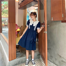 Load image into Gallery viewer, 2019 New Girl Dress Ghost Horse Girl Chic Retro-aged Butterfly Knot Clothes 8642